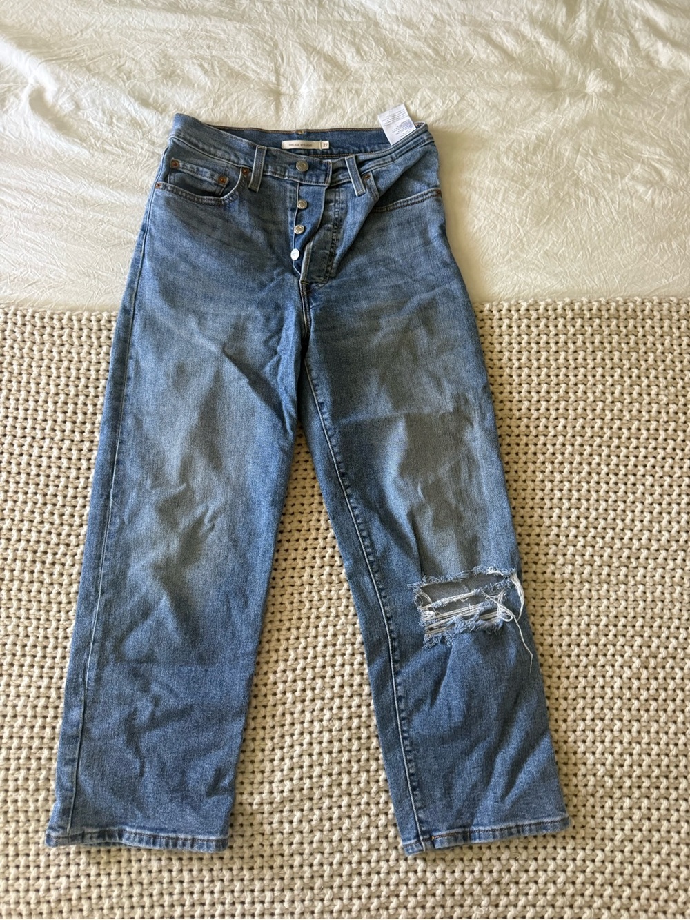 Levi's Womens Ribcage Straight